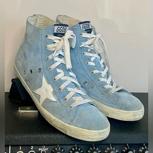 Golden Goose Francy Suede High Top Sneakers 45  (US 12) GGDB